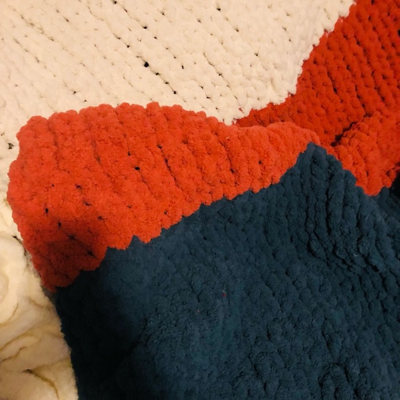 COPY - Chunky knit blanket (chenille yarn) - Throw/Lapghan available in many co… - Picture 9 of 16